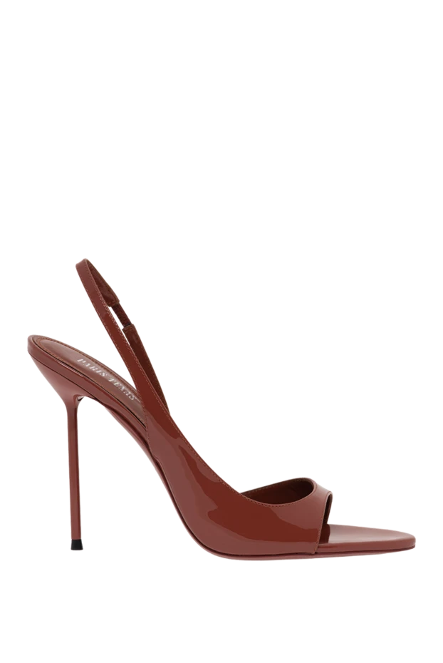 Paris Texas lidia desert rose patent leather sandals 194425 - photo 2