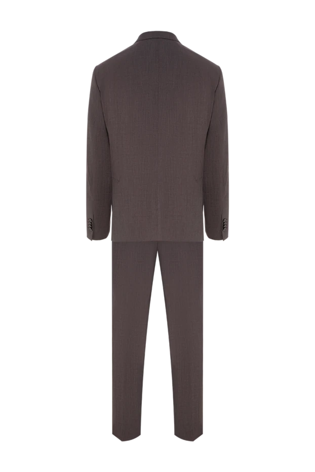 Sartoria Latorre single-breasted two-piece suit in coffee shade made of the finest wool 194602 - photo 3