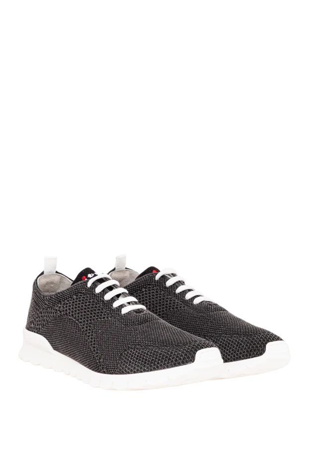 Kiton anthracite and black knit sneakers with an ultra-light sole 194722 - photo 2
