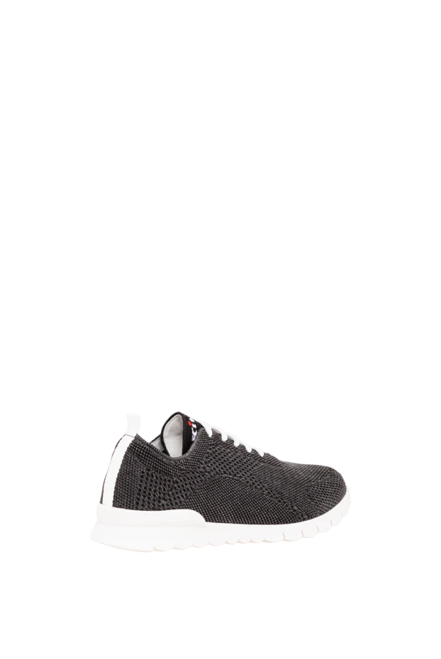 Kiton anthracite and black knit sneakers with an ultra-light sole 194722 - photo 3