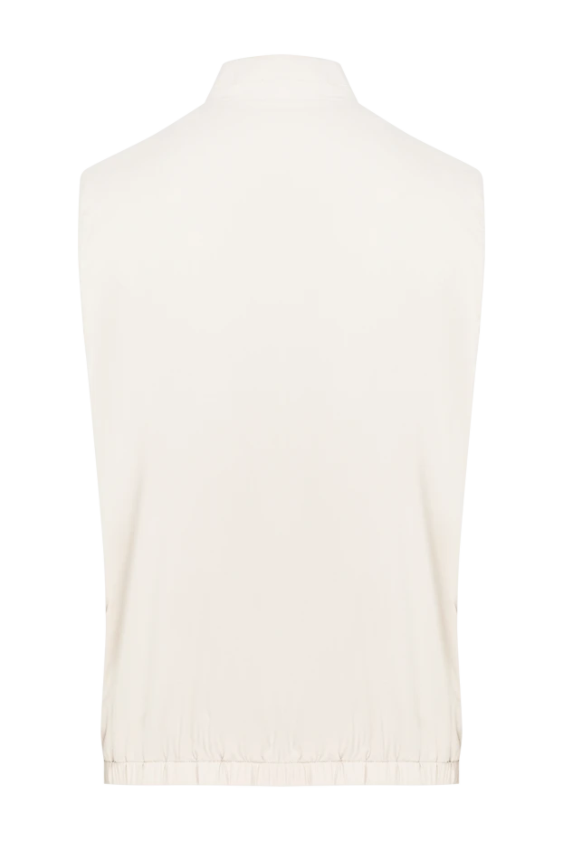 Kiton reversible cream-grey waistcoat with a stand-up collar 194730 - photo 2