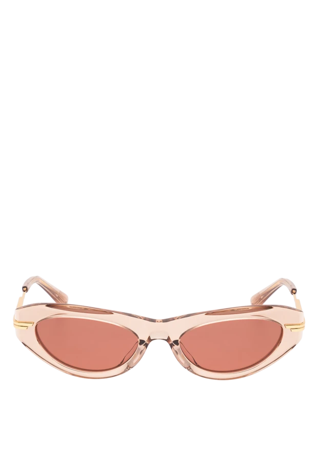 Bottega Veneta cat eye sunglasses in clear brown frames 194881 - photo 1