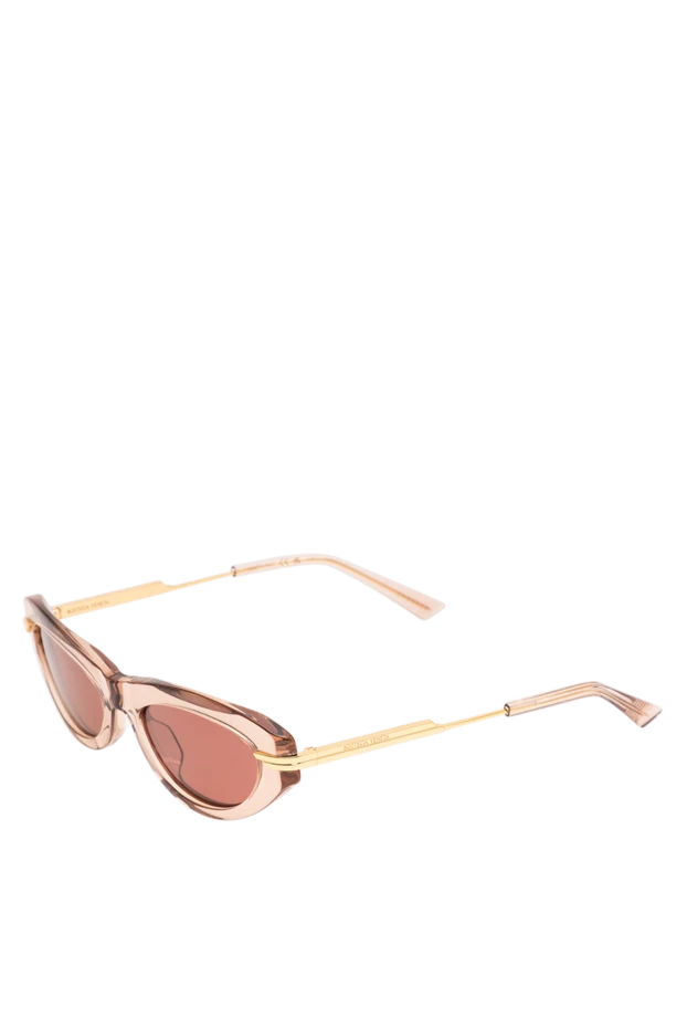 Bottega Veneta cat eye sunglasses in clear brown frames 194881 - photo 3