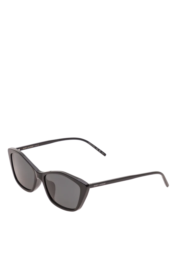 Saint Laurent cat-eye sunglasses with chunky black frames and monochrome lenses 194888 - photo 3