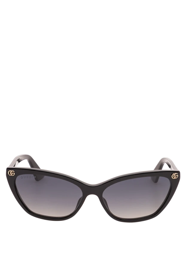 Gucci women's black acetate cat eye sunglasses 194890 - photo 1