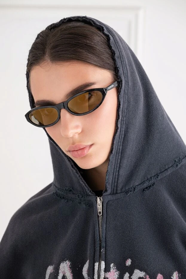Balenciaga cat eye sunglasses with black lenses 194926 - photo 2