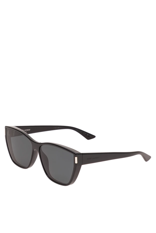 Saint Laurent cat eye sunglasses with sleek black frames and smoked lenses 194930 - photo 3
