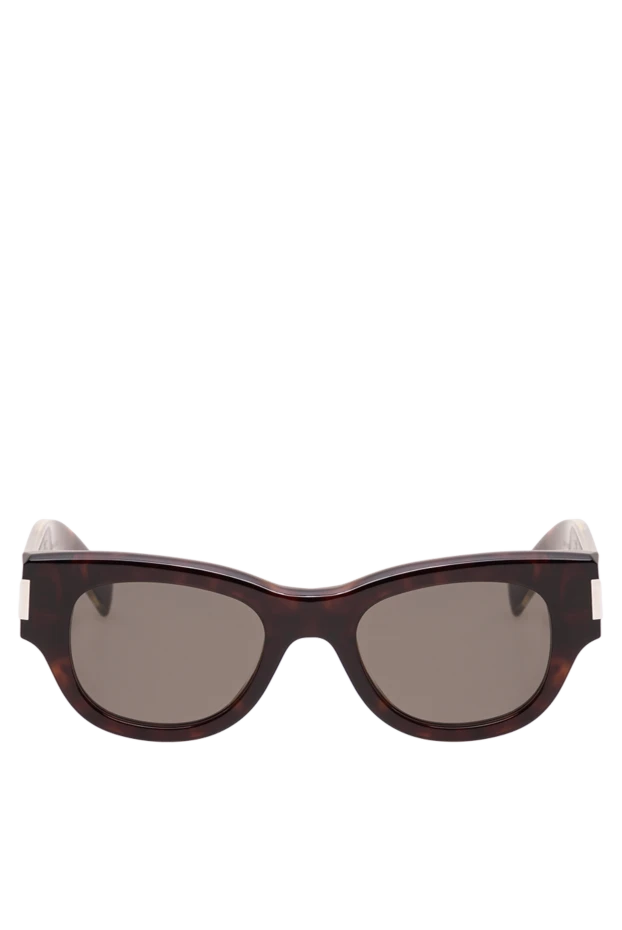 Saint Laurent cat eye sunglasses in tortoiseshell frames with silver plates 194941 - photo 1