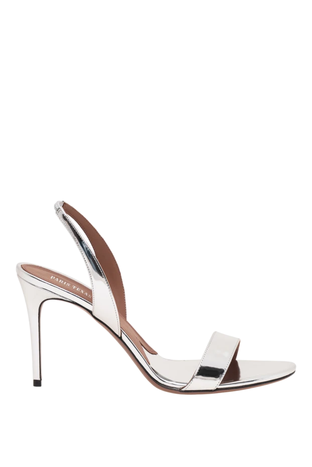 Paris Texas vera sandals in metallic leather with a mirror effect 194969 - photo 1