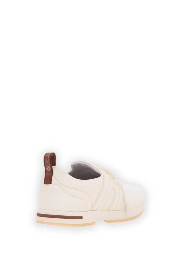 Loro Piana 360 lp flexy walk white leather sneakers 195884 - photo 3
