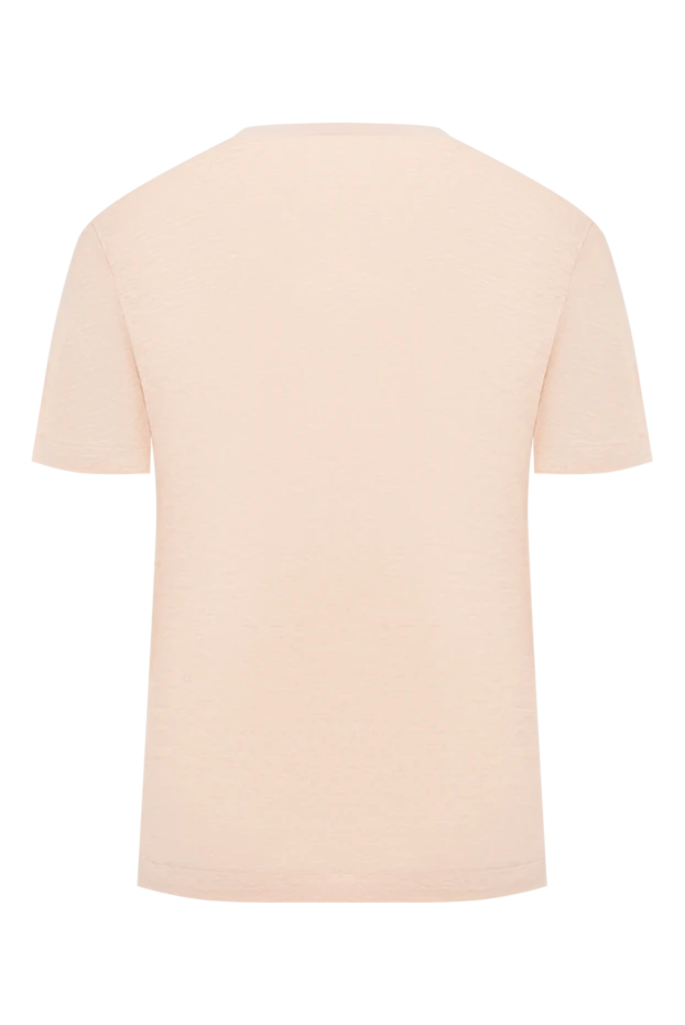 Loro Piana women's basic cotton t-shirt gargano in a delicate peach shade 195886 - photo 2