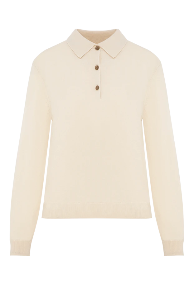 Loro Piana long-sleeve polo shirt made of baby cashmere 195888 - photo 1
