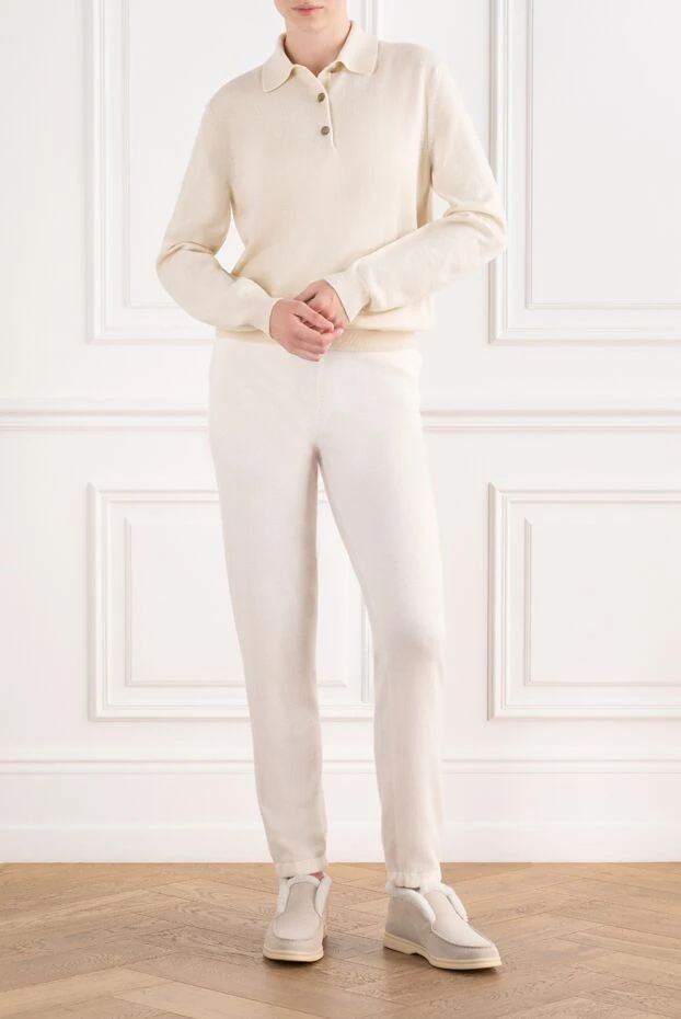 Loro Piana long-sleeve polo shirt made of baby cashmere 195888 - photo 2