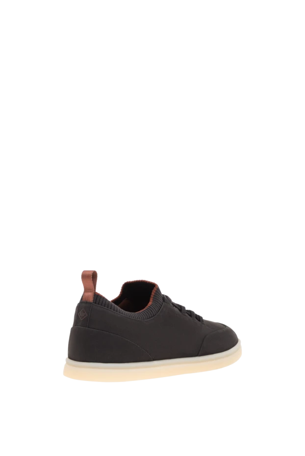 Loro Piana soho walk black calfskin slip-ons 195899 - photo 3