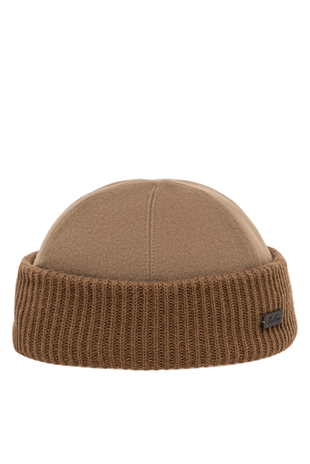 Loro Piana men's docker hat made of suede and warm cashmere 195917 - photo 3