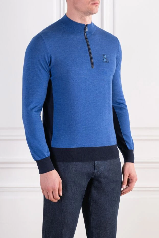 Zilli two-tone knitted trouser made of premium cashmere 197451 - photo 3