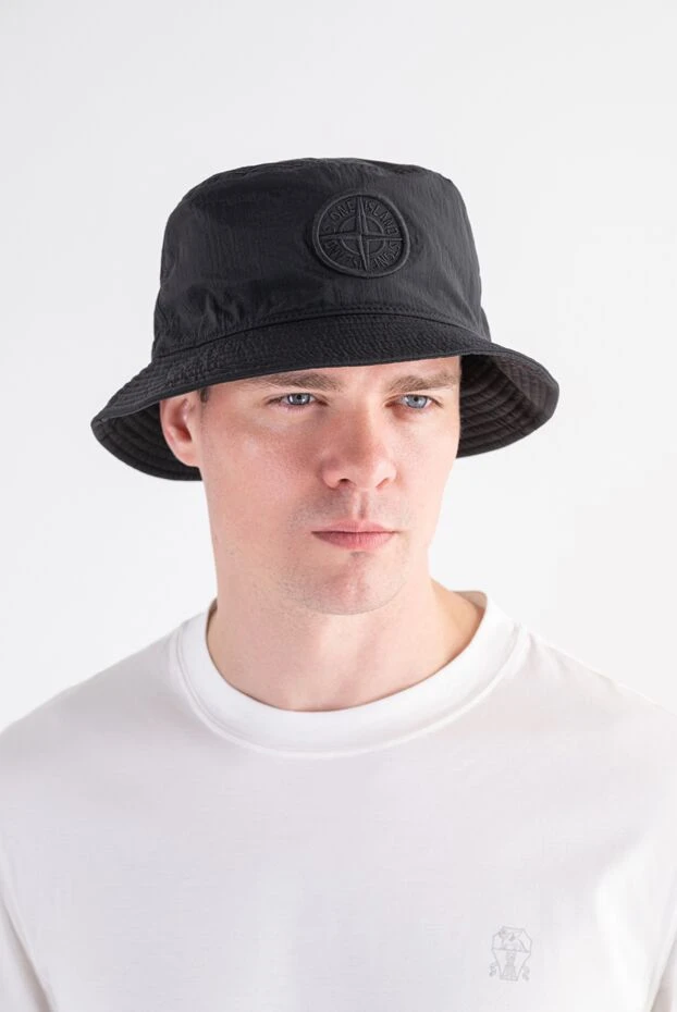 Men's technical nylon bucket hat with a monochrome Compass patch - photo 2