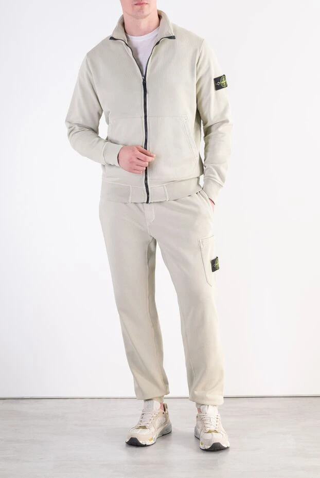 Stone Island a comfortable cotton suit with the iconic compass patch 197768 - photo 2