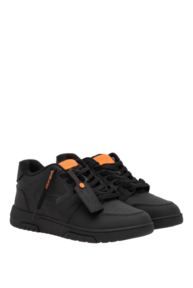 Off-White men's black out of office molded sneakers with arrows 197835 - photo 2