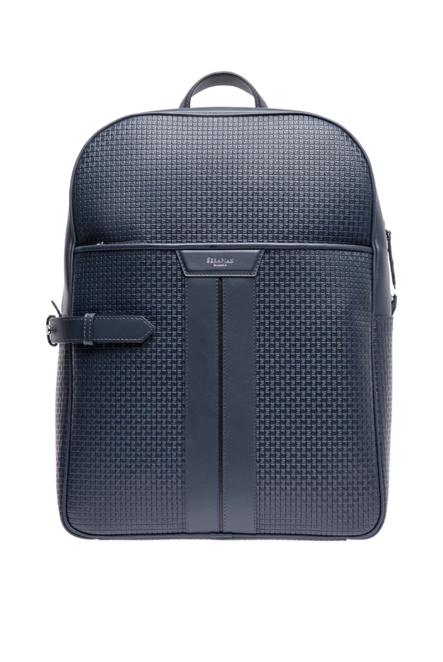 Serapian stepan single zip backpack in ocean blue 197854 - photo 1