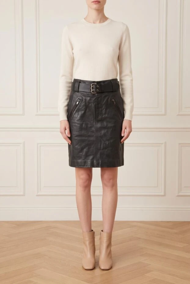 Saint Laurent leather skirt 197877 - photo 1