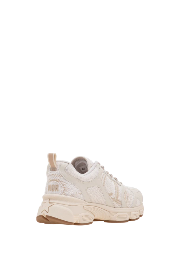 Dior chrono sneakers with a terry effect and leather inserts 197903 - photo 3