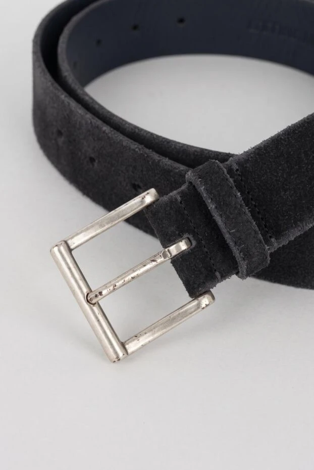 Orciani gray leather belt for men (markdown) 198058 - photo 2