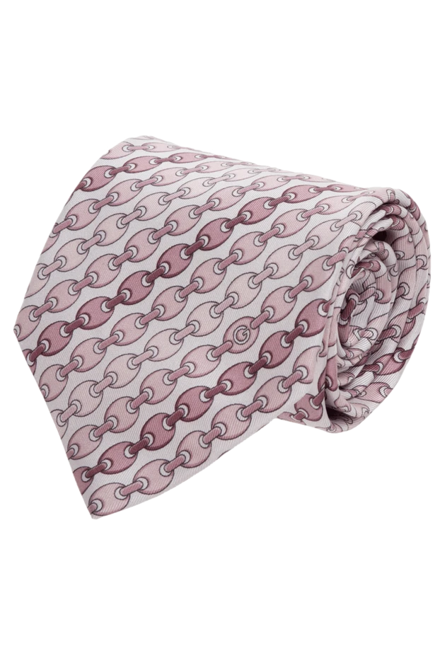 Gucci чоловічі краватка з шовку рожева чоловіча купити фото з цінами 882078 - фото 1