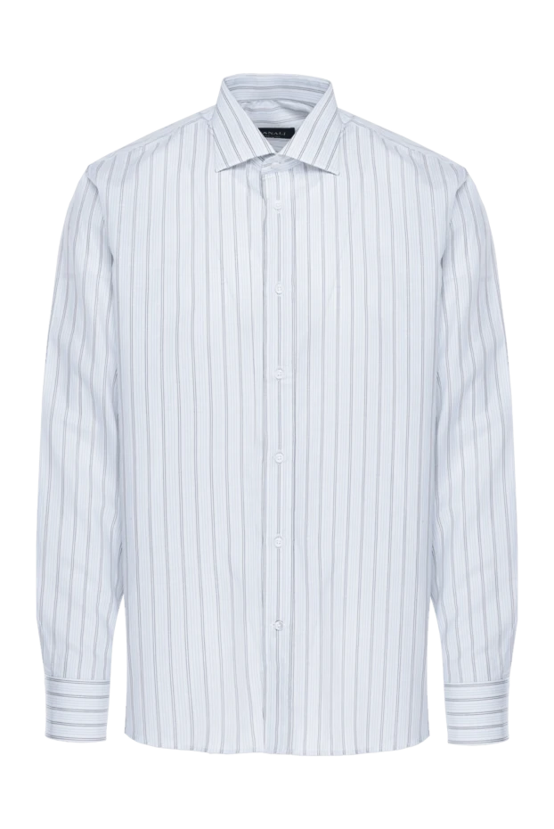 Canali man white cotton shirt for men buy with prices and photos 936603 - photo 1