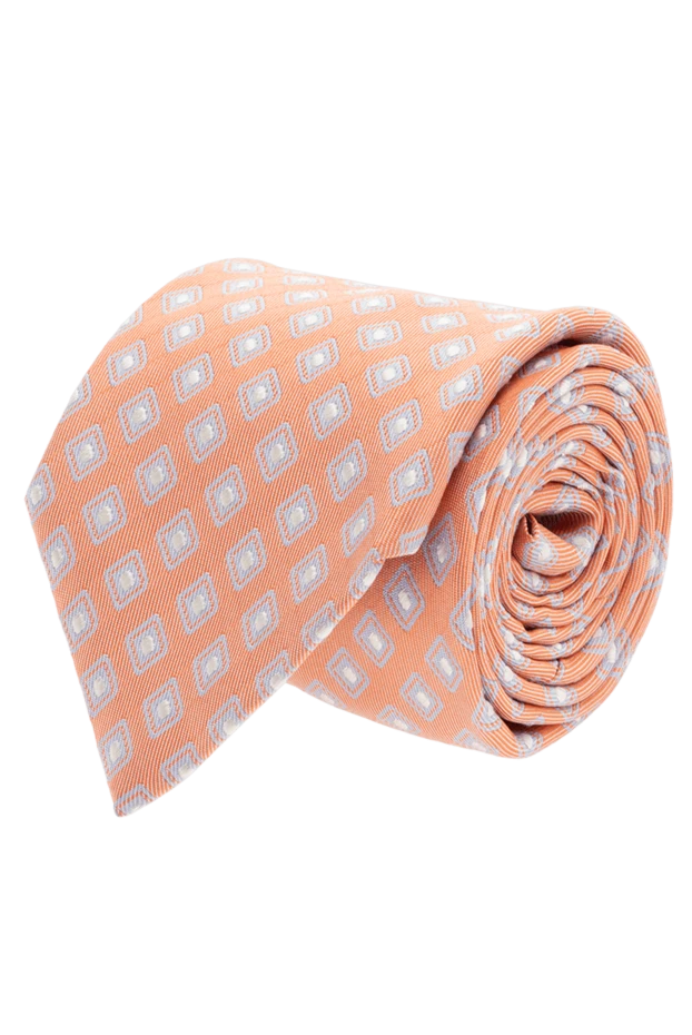 Canali чоловічі краватка з шовку помаранчева чоловіча купити фото з цінами 936615 - фото 1