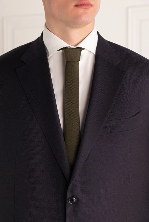 Dolce & Gabbana чоловічі краватка з шовку зелена чоловіча купити фото з цінами 946170 - фото 2