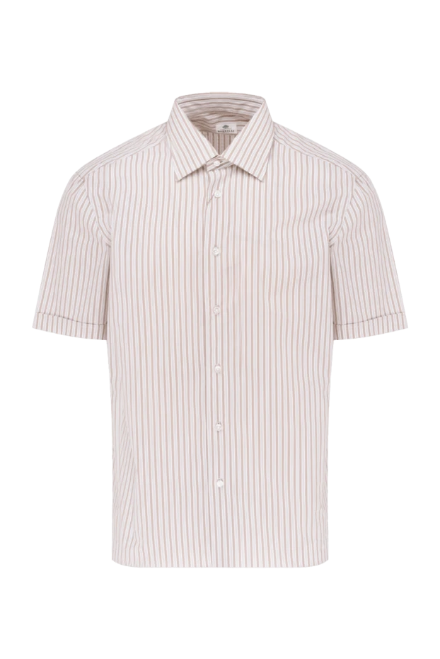 Borrelli мужские сорочка из хлопка белая мужская купить с ценами и фото 947397 - фото 1