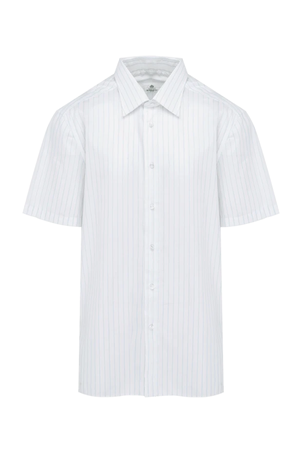 Borrelli man white cotton and linen shirt for men buy with prices and photos 947400 - photo 1