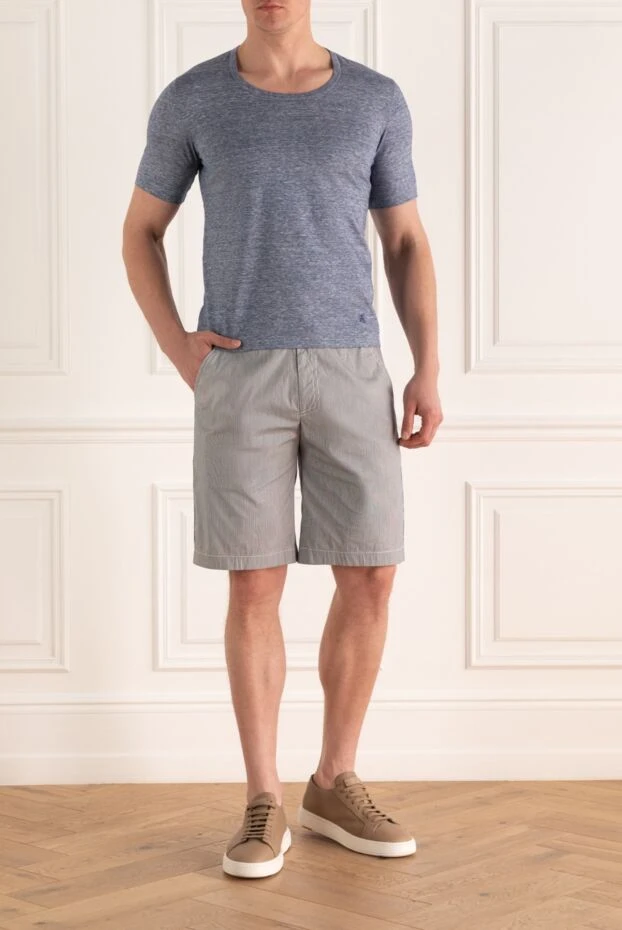 Bilancioni мужские шорты серые мужские купить с ценами и фото 948802 - фото 2