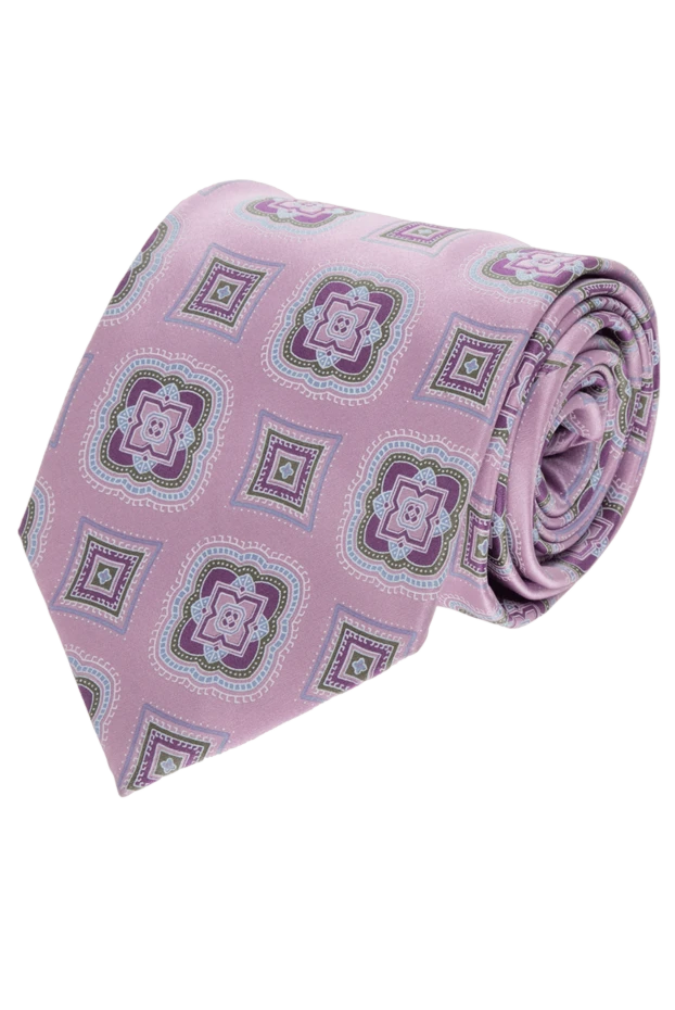 Canali purple silk tie for men 949048 - photo 1