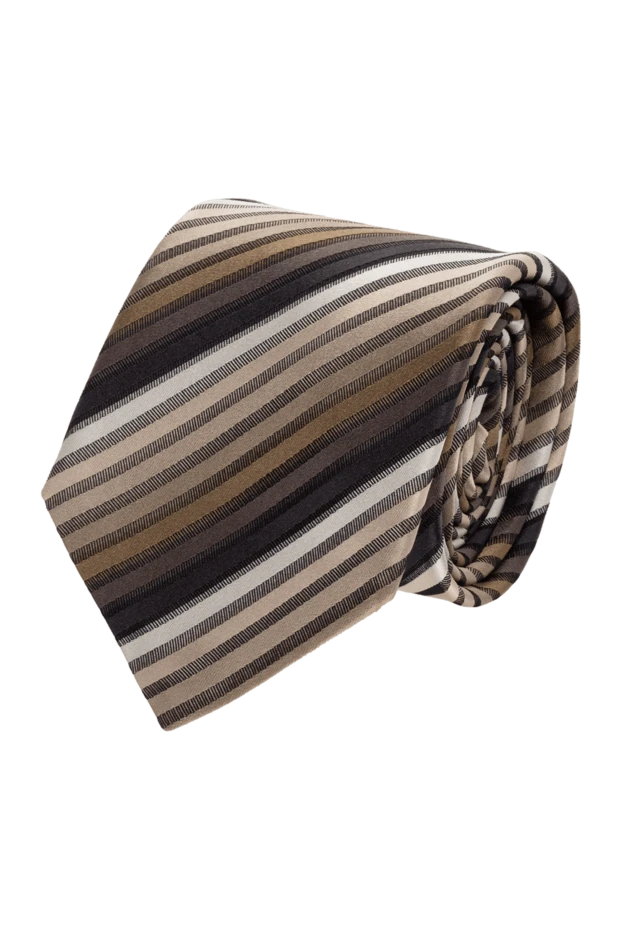 Canali мужские галстук из шелка серый мужской купить с ценами и фото 949074 - фото 1