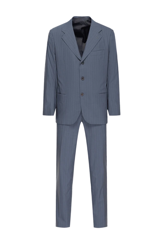 Kiton gray linen men's suit 949478 - photo 1