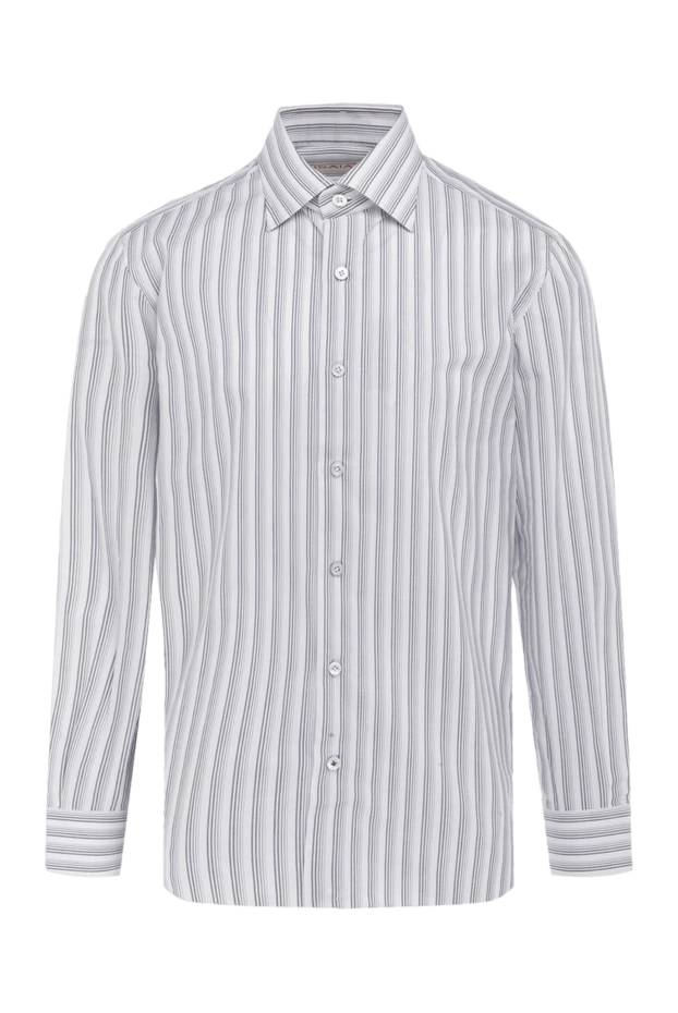 Isaia man white cotton shirt for men 951261 - photo 1