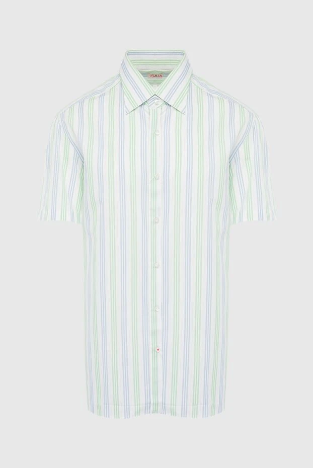 Isaia man white cotton shirt for men buy with prices and photos 951263 - photo 1