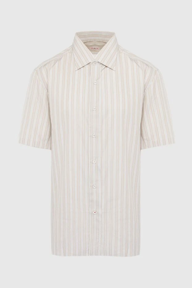 Isaia чоловічі рубашка з бавовни сіра чоловіча купити фото з цінами 951369 - фото 1