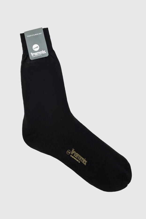 Zimmerli чоловічі шкарпетки з бавовни чорні чоловічі купити фото з цінами 953436 - фото 1