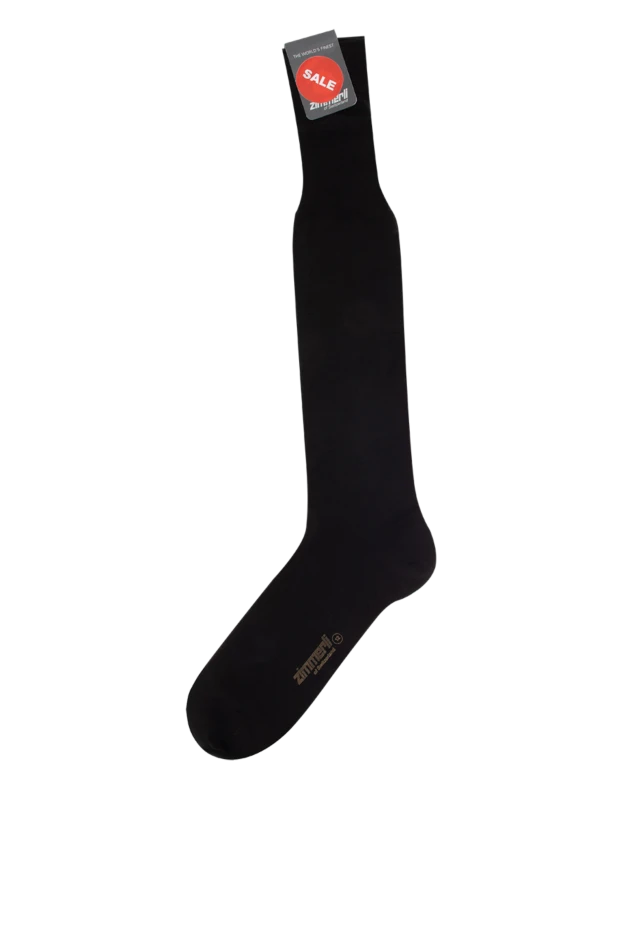 Zimmerli man men's black cotton socks buy with prices and photos 953441 - photo 1