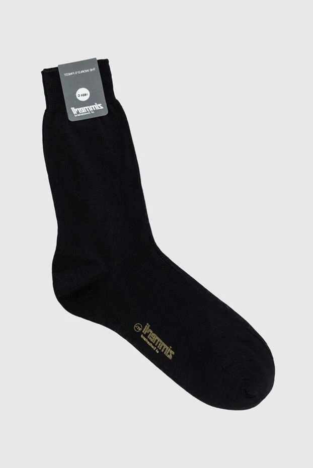 Zimmerli чоловічі шкарпетки з бавовни чорні чоловічі купити фото з цінами 953442 - фото 1