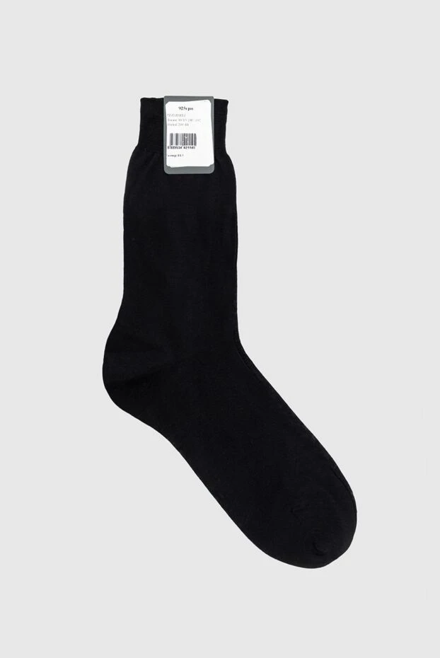 Zimmerli man men's black cotton socks 953442 - photo 2