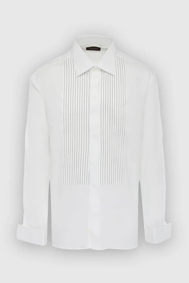 Canali white cotton shirt for men 956253 - photo 1