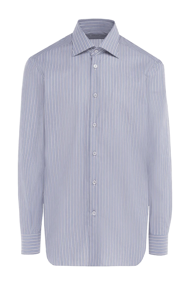 Kiton man men's blue cotton shirt buy with prices and photos 958243 - photo 1