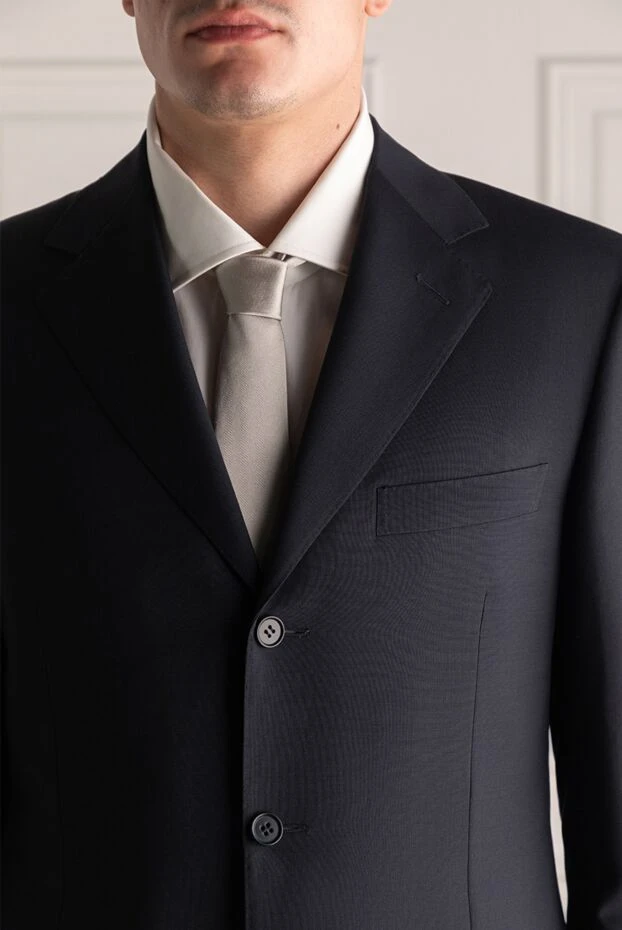Dolce & Gabbana чоловічі краватка з шовку сіра чоловіча купити фото з цінами 960613 - фото 2
