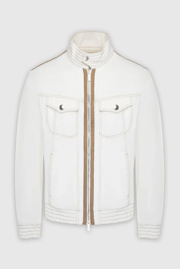 Armani man white cotton and polyamide jacket for men buy with prices and photos 965325 - photo 1