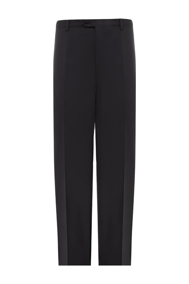 Brioni мужские брюки из шерсти черные мужские купить с ценами и фото 966218 - фото 1