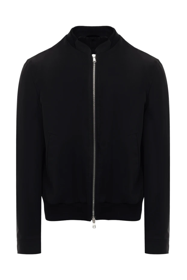 Lardini мужские куртка из шерсти черная мужская купить с ценами и фото 966882 - фото 1